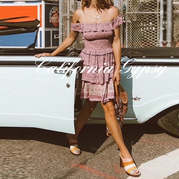 LAST ONE floral ruffle dress - Picture 11 of 14